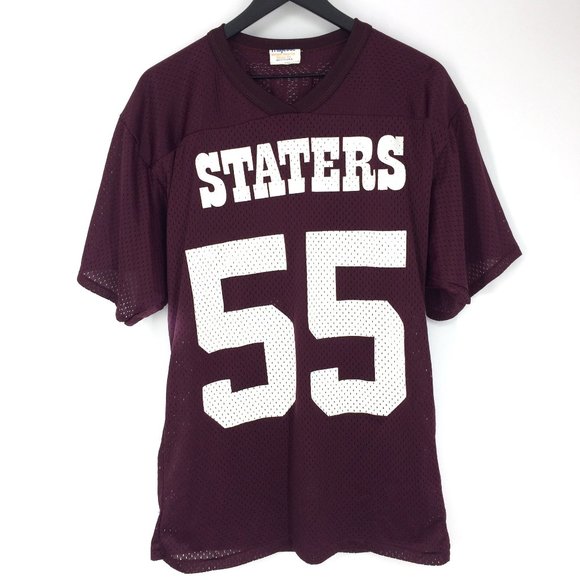 Vintage 80's Majestic 'Staters 55' Athletic Jersey - Picture 1 of 4